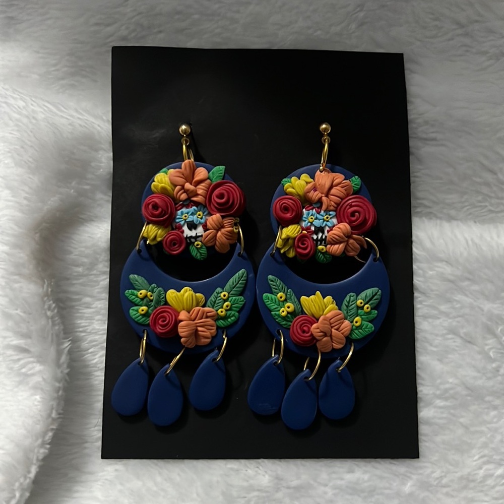 Clay earrings